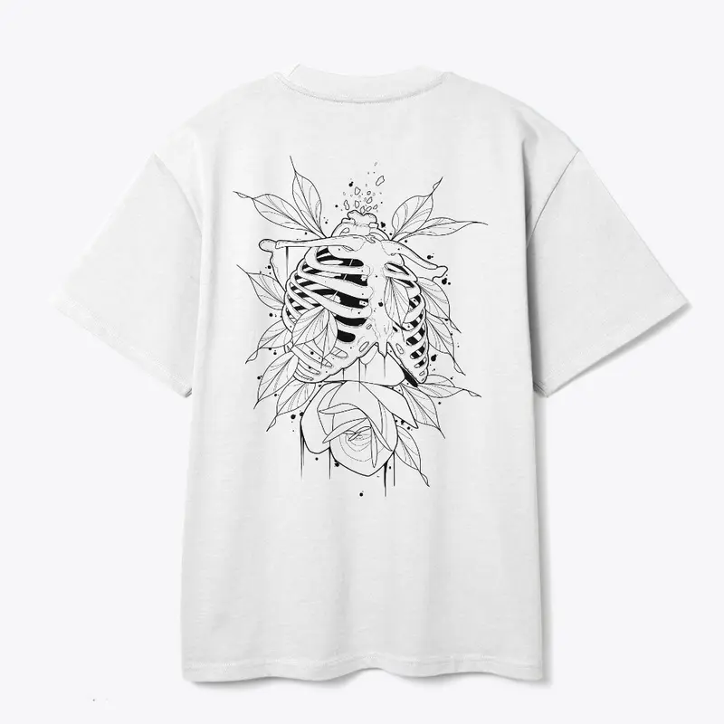 DEAD CAT LOGO / Petals & Decay ( Black)